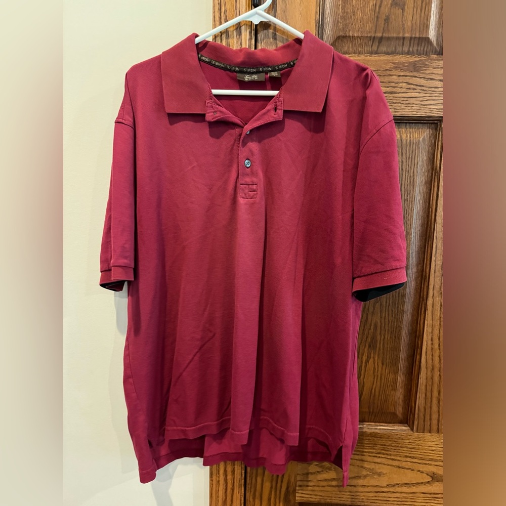 Tasso Elba golf shirt polo men’s large